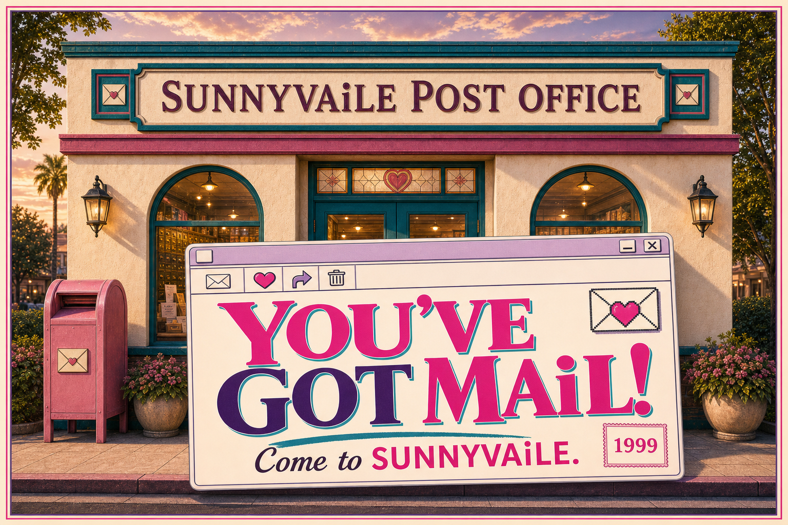 You've Got Mail from SUNNYVAiLE postcard