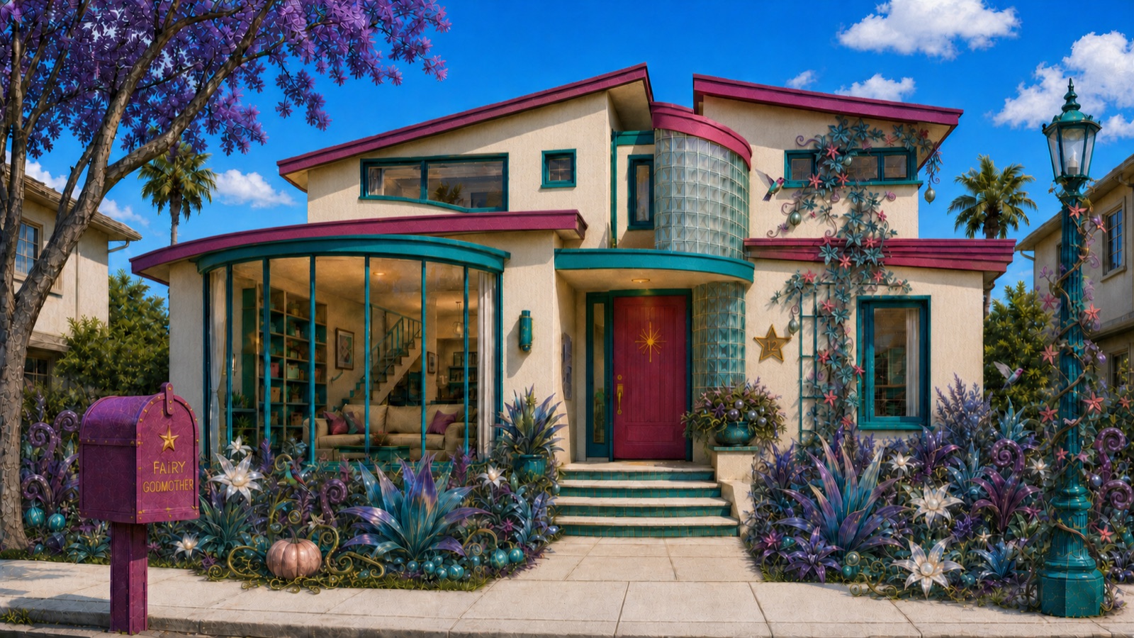 The FAiRY Godmother's enchanted garden cottage