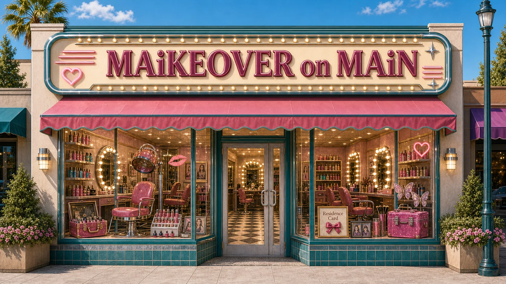 MAiKEOVER on Main storefront
