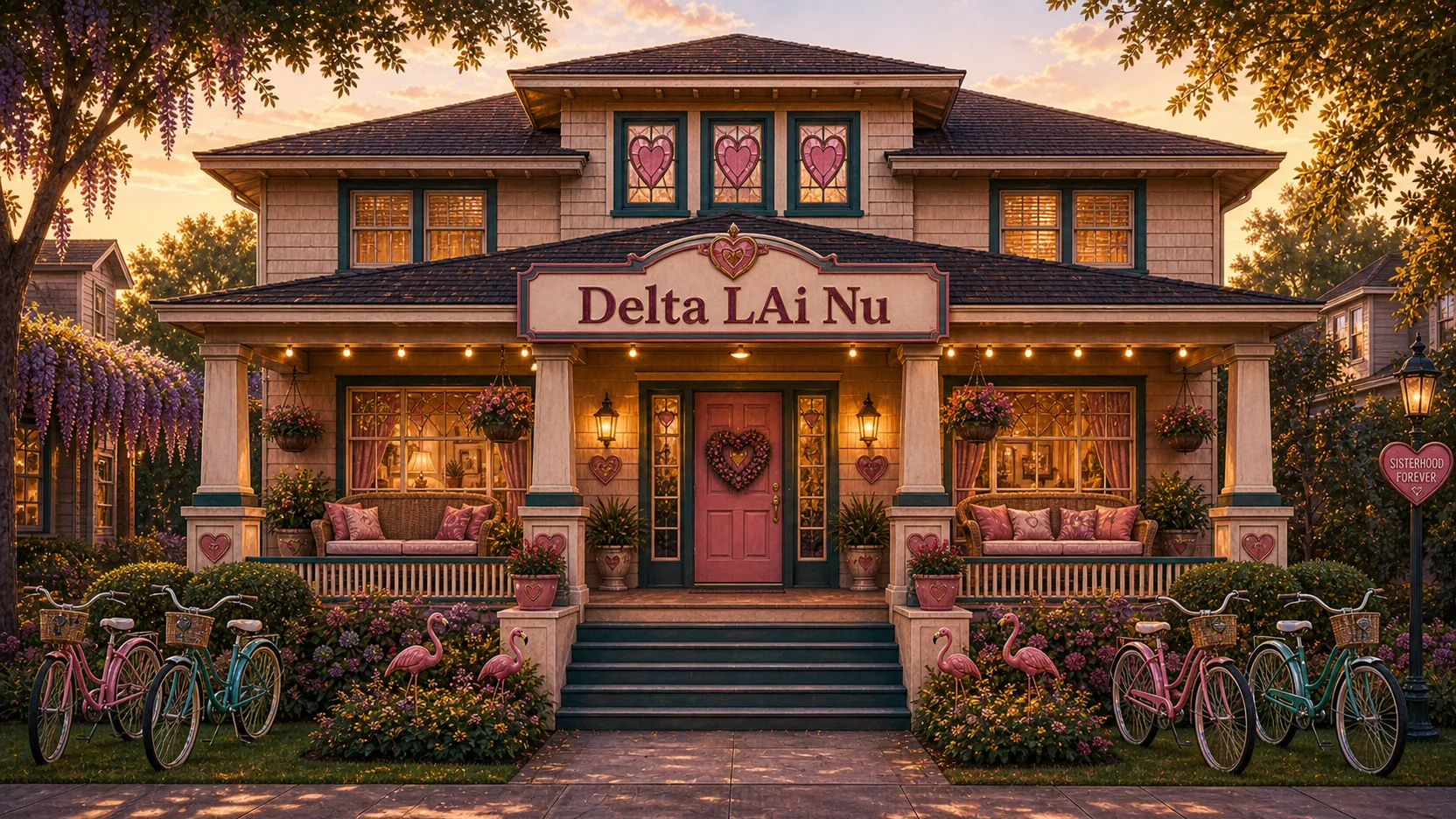 Delta LAi Nu sorority house