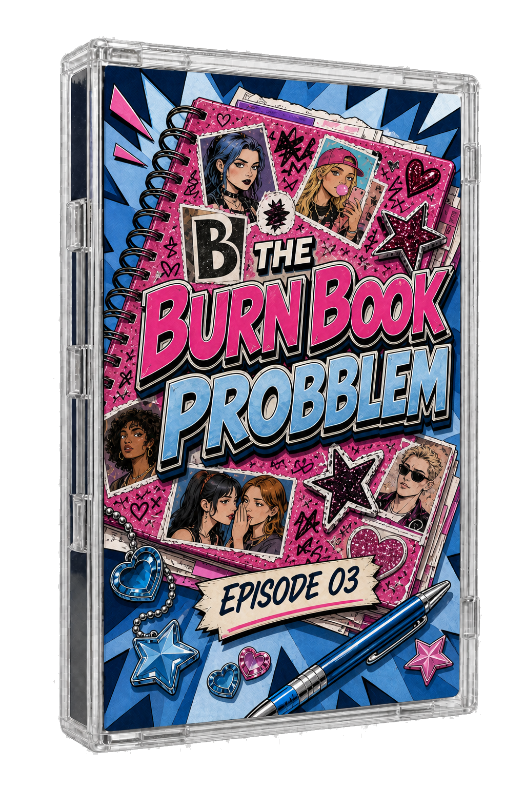 Episode 03 VHS case: The Burn Book Problem