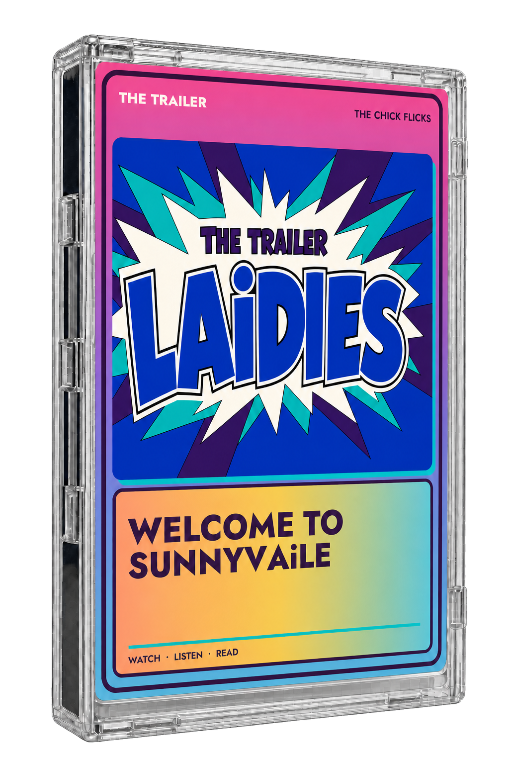 The Trailer VHS case: Welcome to SUNNYVAiLE